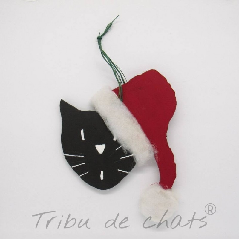 Lot de 10 décorations de sapin de Noël pour chat, décoration de sapin