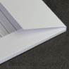 Papier à lettre tête de chat noir et texte humour, A4 noir et blanc, enveloppe et autocollant patte de chat