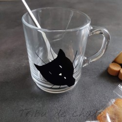 Tasse en forme de pattes de chat