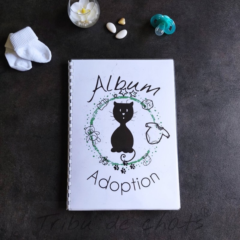 Album souvenirs d'adoption, chaton, Tribu de chats