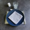 Set de table chat, tête chat noir, papier plastifié, noir et blanc, Tribu de chats