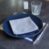 Set de table chat, tête chat noir, papier plastifié, noir et blanc, Tribu de chats