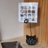Porte-photo chat, tête de chat, Tribu de chats