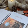 Agenda relié hyggelig motif chat et automne, Tribu de chats