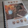 Carnet de recettes chat et automne cosy, boutique Tribu de chats