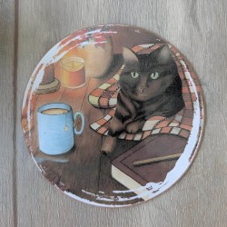 Stickers chat et automne cosy, boutique Tribu de chats