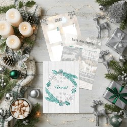 Planner de Noël chat et Noël cosy - Téléchargement immédiat |Tribu de chats