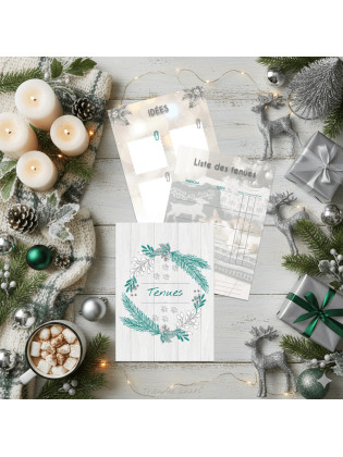 Planner de Noël chat et Noël cosy - Téléchargement immédiat |Tribu de chats