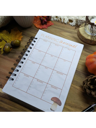 Agenda chat et automne cosy - Illustration et artisanat |Tribu de chats