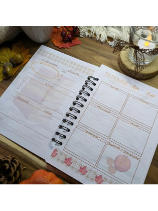 Agenda chat et automne cosy - Illustration et artisanat |Tribu de chats