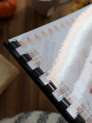 Carnet de notes chat et automne cosy - Illustration et artisanat |Tribu de chats